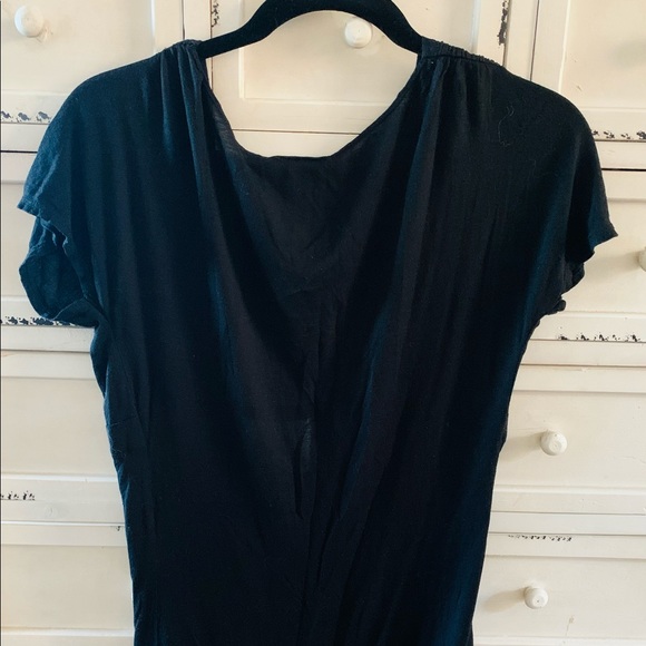 Black low cut tunic - Picture 2 of 4